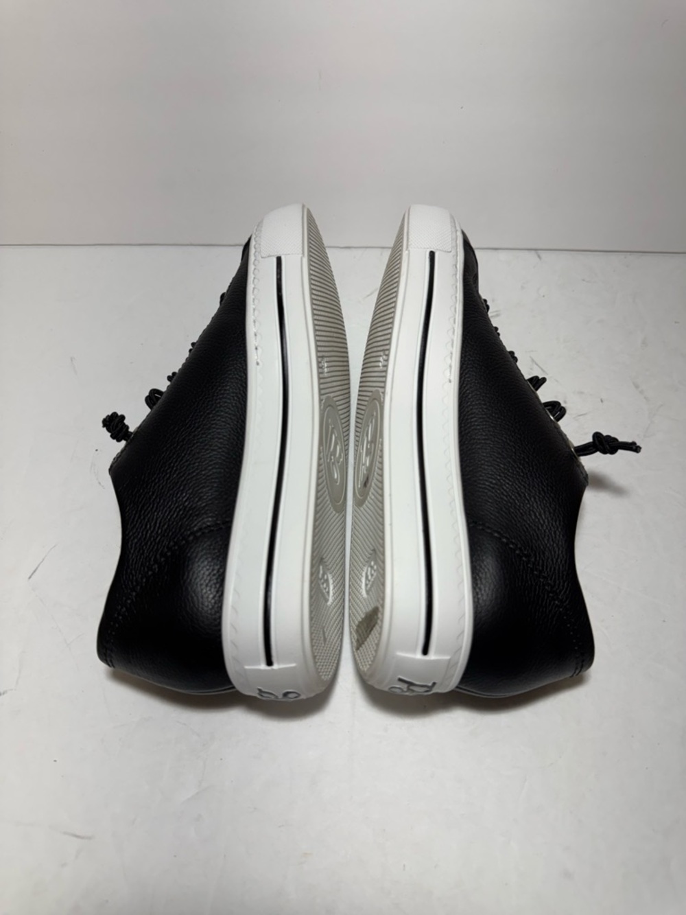 Paul green Hadley Platform Black Leather Sneaker size 6US / 3.5UK $378 - Picture 10 of 15